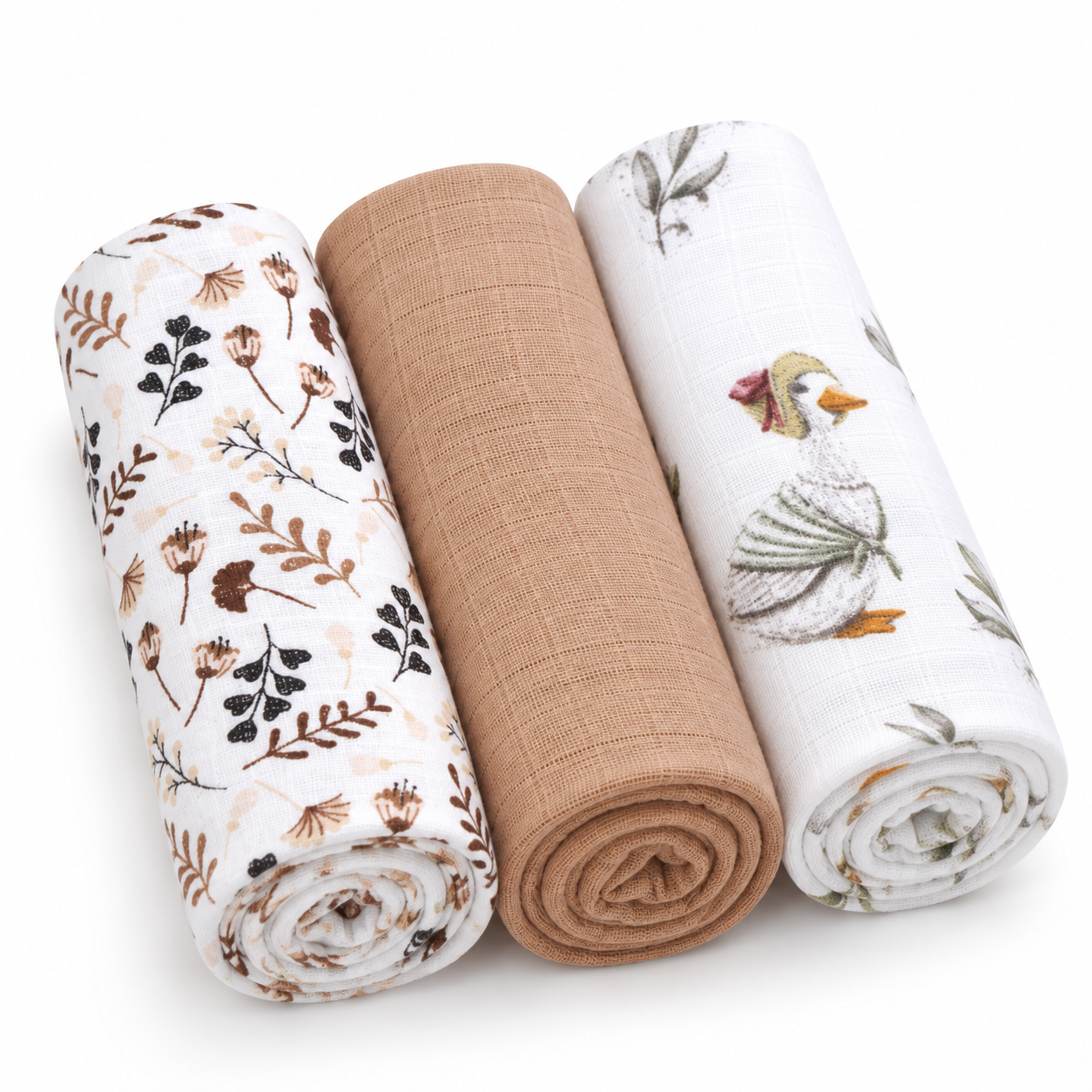 Set od 3 tetra pelene – gospođica guska
